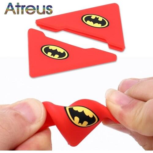 Atreus 2pc Car-Styling Car Door Protection Stickers For Citroen C4 C5 Hyundai Solaris I30 VW Polo T5 Ford Fiesta Fusion Mustang