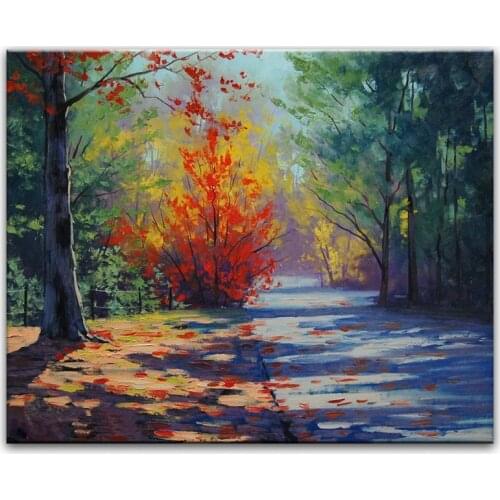 DONGMEI OILPAINTING hand painted oil painting high quality Modern art landscape painting WX15042207