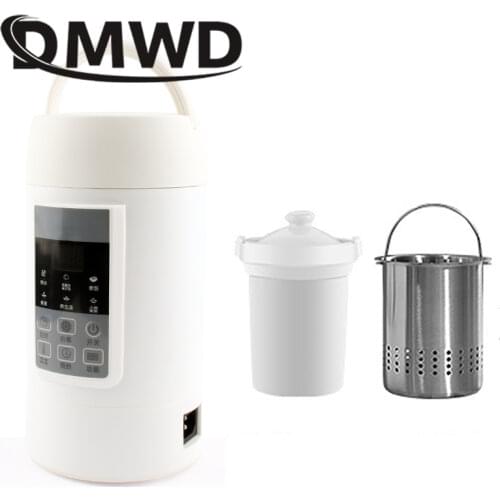 Stainless Steel Electric Kettle Hot Water Heating Boiler Pot Travel Rice Noodle Soup Stew Cooker Teapot Milk Heater Food Steamer