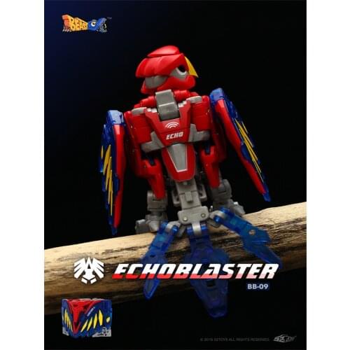 BeastBox Deformation Robots Transformation Animal Toy Cube Model Echo Blaster Parrot Action Figure Jugetes For Gifts