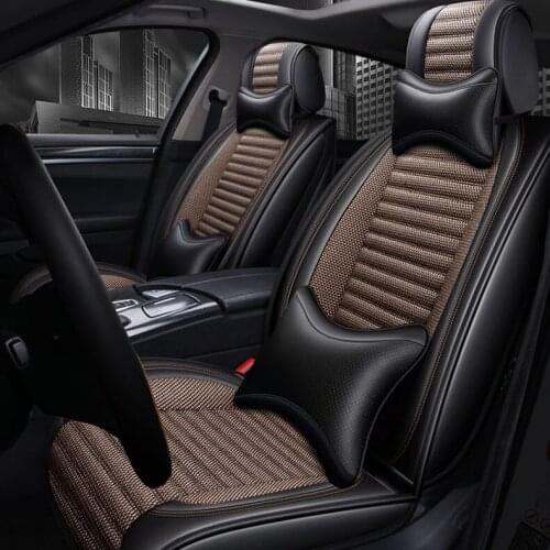 Leather car seat covers for Buick Hideo Regal Lacrosse Ang Cora Envision GL6 GL8 Enclave car accessories for cars styling