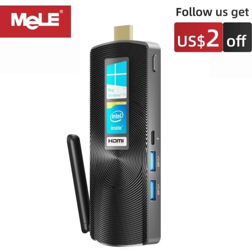 Intel Celeron J4125 Quad Core Fanless Mini PC 8GB DDR4 128GB Windows 10 Pro Gamer Small Desktop Computer Support Linux, Ubuntu