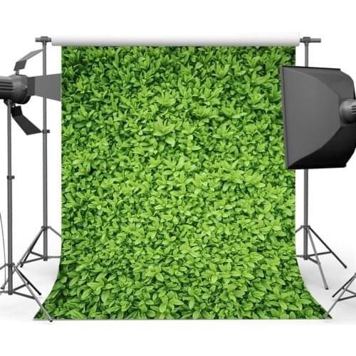 Mehofoto Spring Green Grass Background Photography for Newborn Backdrop for Photo Studio Props Computer Printed S-2370