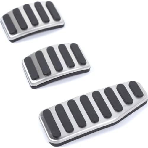 For Suzuki Jimny 2010 Up Car Oil Fuel Brake Pedal Cover Trim Auto Molding Styling