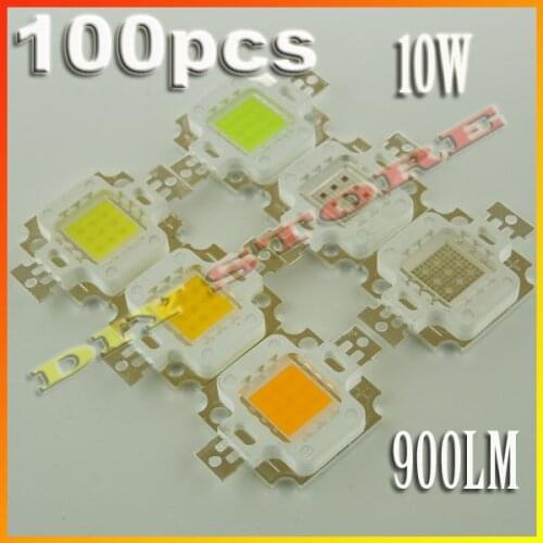 Wholesale 100pcs 10W 900LM LED Bulb IC SMD Lamp Light White High Power-+free shipping-10000054