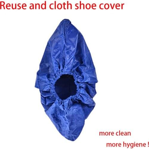 A pair Anti Slip Waterproof Boot Covers Reuse cloth Shoe Covers Overshoes Safety Protection from Home/Hotel/Rainy Season