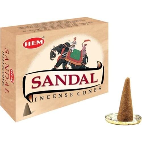 Hem® Conical Incense 1 Box 10 Pcs Quality Material Expert Brand The Smell And Effect Are Excellent