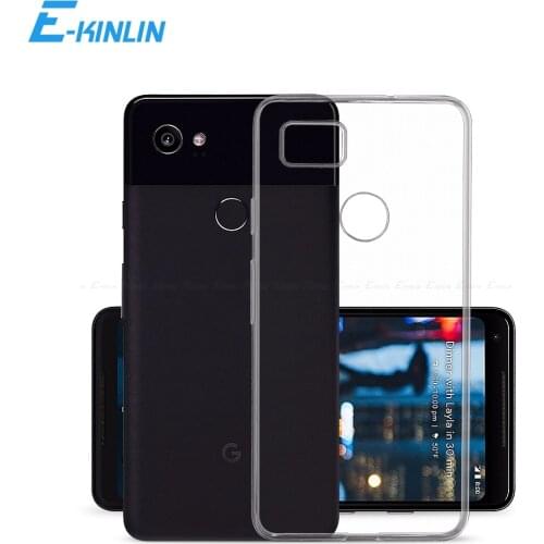 Clear Crystal Soft Silicone Back Full Cover For Google Pixel 5 4a 5G 2 3 3a 4 4XL XL 2XL 3XL 3aXL Ultra Thin Slim TPU Phone Case