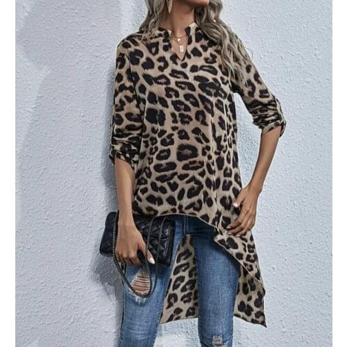 Puloru Leopard Blouses