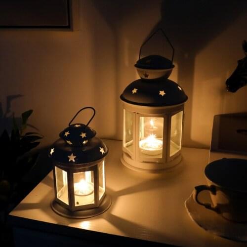 Nordic Light Luxury Romantic White Candle Holder Western Food Family Dining Candlelight Dinner Candlestick Scented Candles