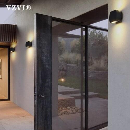 Modern Wall Lamps Outdoor Waterproof Courtyard Villa Wall Lighting Garden Light Outdoor Decoration LED Light Wall Sconce Fixture