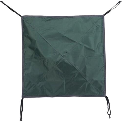 Outdoor Camping Survival Sun Shelter Shade Rainproof Awning Coating Waterproof Beach Tent Head Cloth Cover Ultralight Tarp