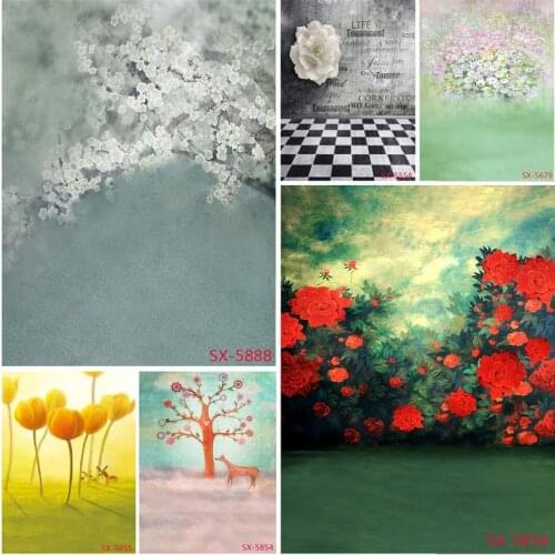 Vinyl Chinese Style Flower Themed Photography Backdrops Prop Vintage Portrait Photo Studio Background 2157 YXFL-87