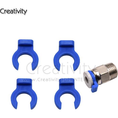 Collet Clips for Bowden Tube Collet for CR10 Hotend Extruder E3D heatsink hotend 3D printer Parts 1.75 mm Filament Bowden Collet