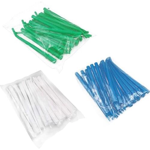100pcs Disposable Dental Aspirator Suction Tips Suction Tube Dental Aspirator Suction Tips Dental Supplies