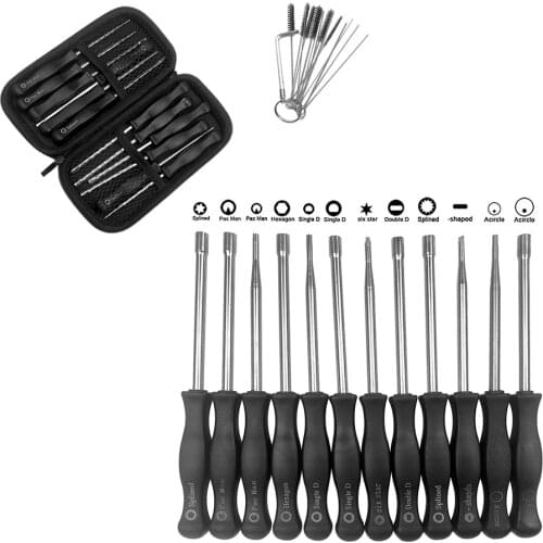 12Pcs/set Carburetor Adjustment Tool Kit Fits for 2-Cycle Small Engine for STHIL ZAMA Poulan Echo Husqvarna Weedeater Chainsaw