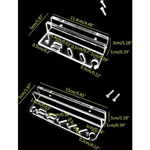 Fish Tank Aquascaping Tool Aquatic Plant Kits Management Holder Tweezers Scissors Storage Rack, Aquarium Tank Mounted