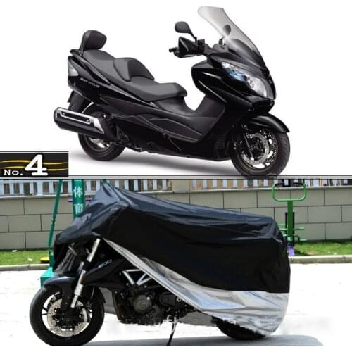 MotorCycle Cover For Suzuki Skywave 400 Type-S WaterProof UV Sun Dust / Rain Protector Cover Made of Polyester Taffeta