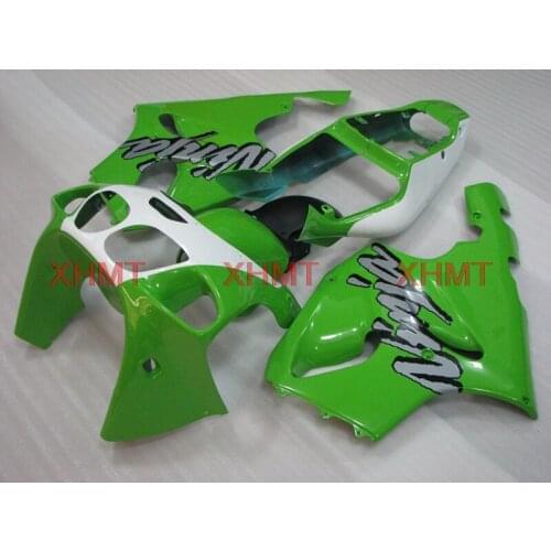 For Zx-7r 1996 - 2003 Plastic Fairings Zx-7r 2000 Full Body Kits Zx-7r 1997 Green White Full Body Kits