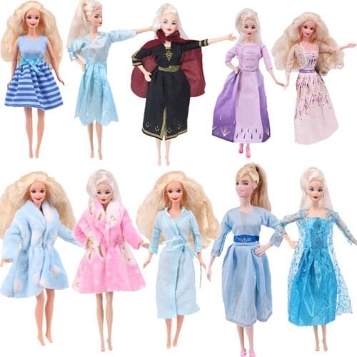 Elegant HandmadeFashionable Princess Dress Doll Dress Clothing Multi Layers Dolls Accessories