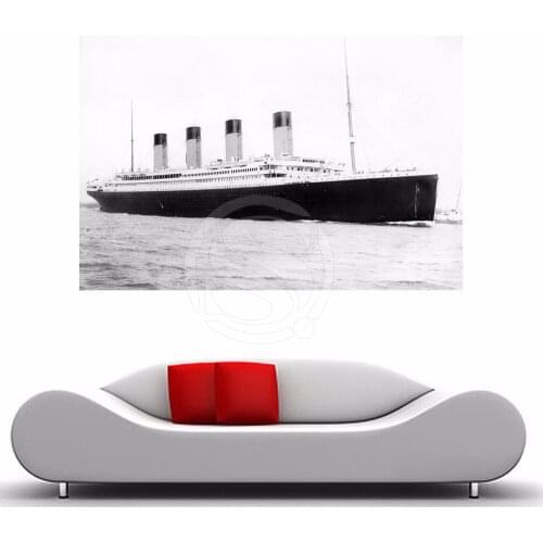 Hot New Custom Titanic Canvas Painting Wall Silk Poster cloth print DIY Fabric Poster Drop Shipping L#12