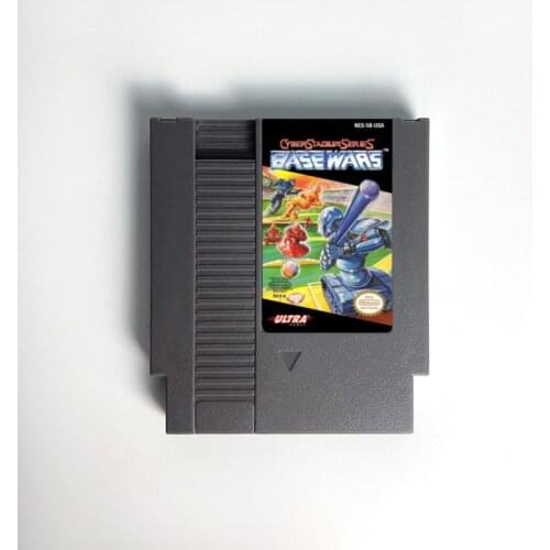 Base Wars - Game Cartridge For NES Console 72 Pins 8bit
