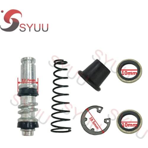 Motorcycle Clutch Brake Pump 12.7mm Piston Plunger Repair Kits Master Cylinder Piston Rigs Repair Accessories