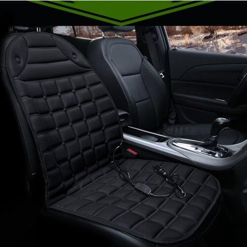New Single Square Car Heating Pad Car Seat Winter Heating Cover Seat Heating Pad Winter Cushion Car Seat Protection Cover