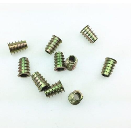 STARPAD Motorcycle Accessories M4M5M6M8M10 Zinc Alloy with Hexagon Internal and External Hex Nuts Trapezoidal Screws 20pcs
