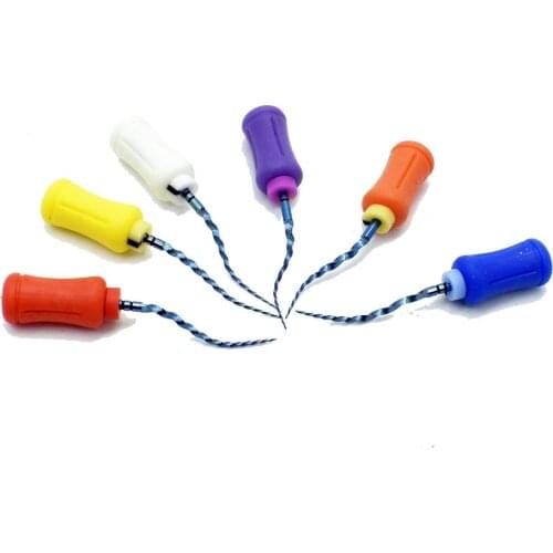 Dental Instrument Root Canal Files Niti Roary Super Files Blue Hand Use For Cleaing Tooth Denstist tool