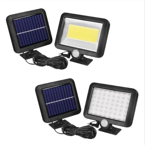 3 modes 56/100LED COB Solar Light Outdoor Motion Sensor Wall Light Waterproof Emergency Pathway Street Security porch Lamp