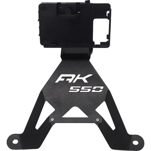 Universal Motorcycle Navigation Bracket GPS Plate Holder Phone Charging Holder for KYMCO AK550