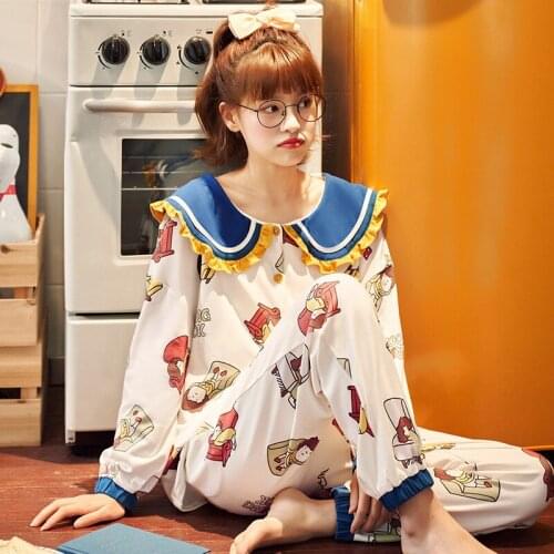 Whymy Women's Long Sleeve Pajamas