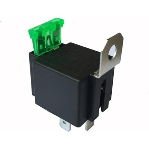 1PCS 12VDC 30A 4 Pin 5Pin Car Motor Automotive Relays with Fuse