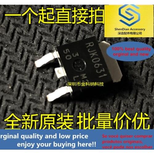 10pcs only orginal new RJK0631 car computer board vulnerable chip Reading light control field effect tube SMD TO-252 triode