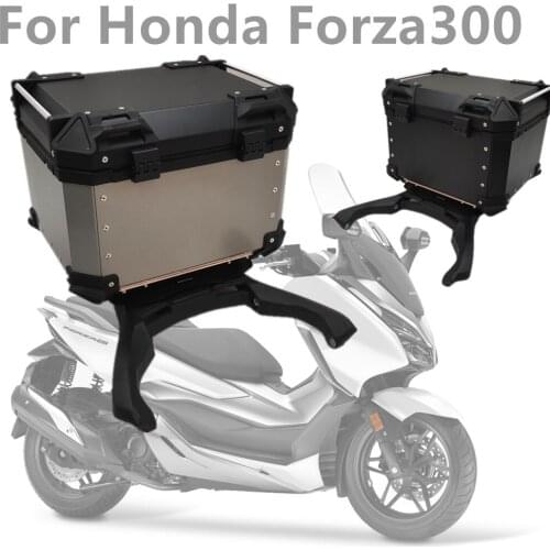45L 55L 65L High Quality Rear Luggage Box For Honda Forza 300 Rear Luggage Box Motorcycle Top Trunk Storage waterproof