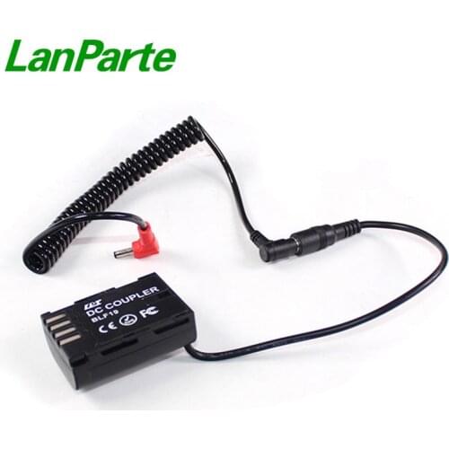 LanParte BLF19P Dummy Battery Pack for Panasonic Camera GH5s GH5 GH4 GH3