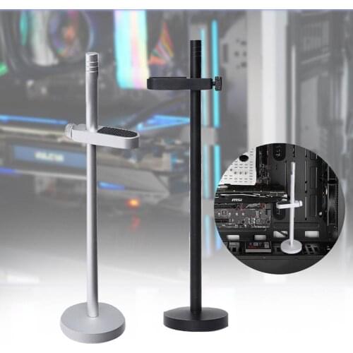 Aluminum Alloy Graphics Video Stand GPU Support with Magnetic Base Jack Desktop PC Case Video Cards Holder Bracket