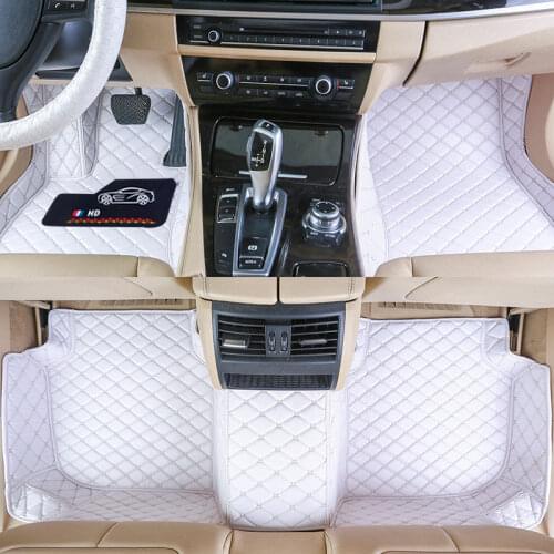 Car floor mat For mitsubishi l200 asx lancer x outlander 3 cross pajero x colt kicks rug carpet march z50 accessories