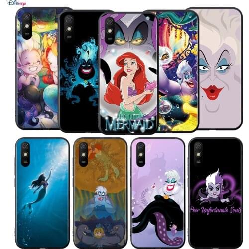 Silicone Cover Ursula The Little Mermaid For Xiaomi Redmi 9T 9 9C 9A 9AT 9i 8 8A 7 6 Pro 7A 6A 5 5A 4X Plus Phone Case