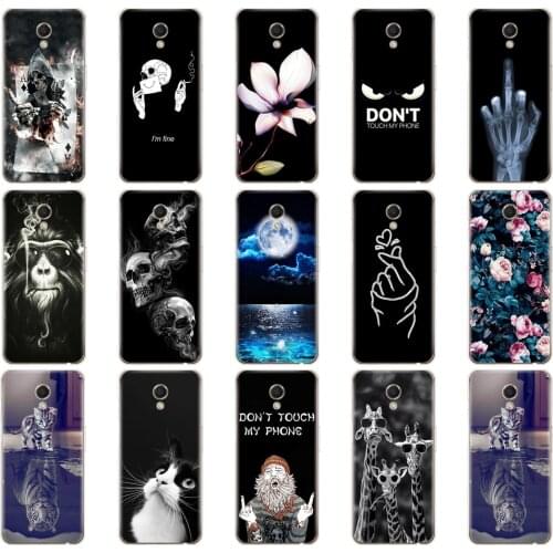 For Meizu M6s Case Painting Soft TPU Silicon Phone Case on Meilan S6 Back Cover For Meizu M6S 5.7 inch Protective Coque Bumper