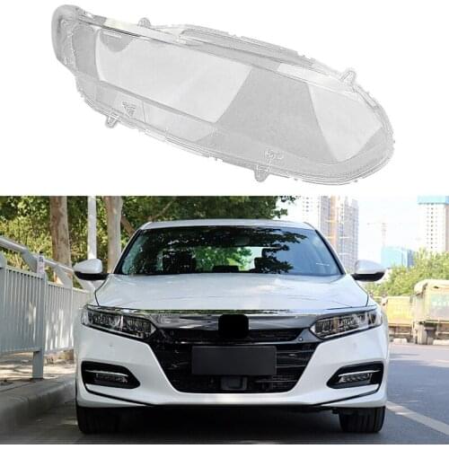 For Honda Accord 10Th 2019 2020 Headlight Shell Lamp Shade Transparent Lens Cover Headlight Cover Car Styling