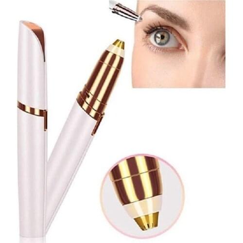 Electric Eyebrow Trimmer Painless Maquiagem Epilator Mini Rasoir Visage Razor Portable Facial Hair Remover for Women Makeup Tool
