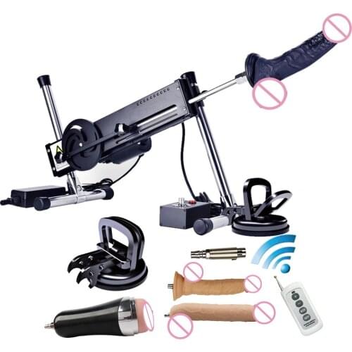 FREDORCH Extremely Quiet Automatic Sex Machine Vac-u-Lock Turbo Power Sex Machine Gun Solid Steel Erotic Love Machines for Women