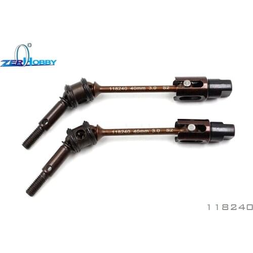 HSP 1/10 THREE BAR CVD 118240 UNIVERSAL JOINT ASSEMBLY-44MM 2.0PIN S2 For D2,MTS,MTS-T2,T4