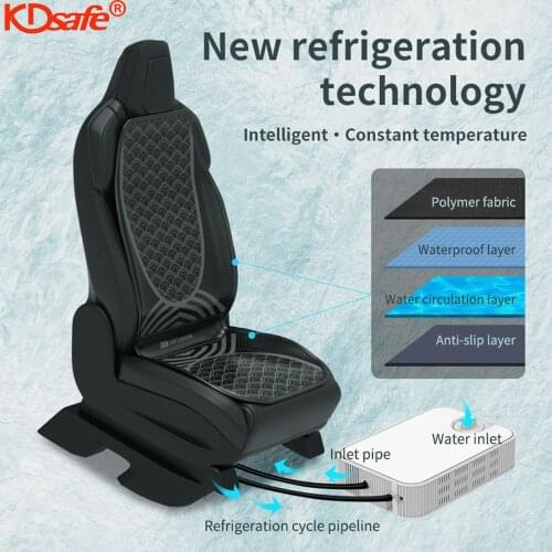 KDsafe Intelligent Ice Car Seat Cover New Refrigeration Technology Reduce Temperature Car Breathable Seat Car Cushion Universal