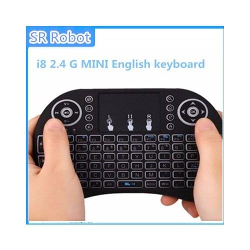 MINI air flying squirrels i8 2.4 G MINI English keyboard wireless air mouse keyboard Diy RC Toy Kit