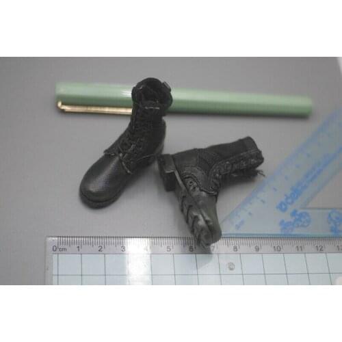 1/6 Scale EKS05 Special Forces Boots Model with Feet for 12"