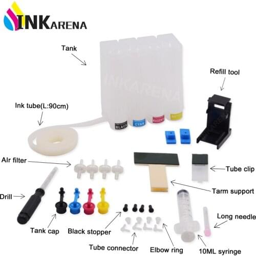Continuous Ink Tank Ciss For HP 350 351 Ink Cartridge Photosmart C4294 C4340 C4342 C4343 C4344 C4345 C4348 C4380 C4385 Printer