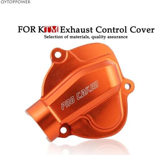 New Motorcycle Exhaust Control Cover For KTM 250 300 XC SX XC-W EXC Six Days TPI 2009-2021 Dirt Pit Bike Road Motocross